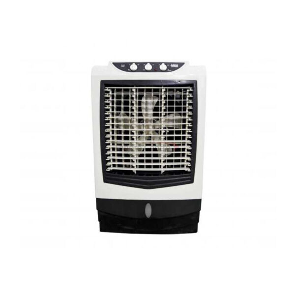 i-zone 9000BL air cooler, 110 liter room cooler, copper pad air cooler, powerful air cooler in Pakistan, energy efficient cooler, air cooler for large room, ST Electronics Lahore, 3 speed cooler fan, air cooler with copper cooling pad, I-Zone cooler Lahore, summer cooling solutions Pakistan