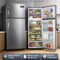 Dawlance Refrigerator 9149 E Chrome Metallic Grey