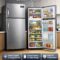 Dawlance Refrigerator 9149 Inverter Chrome Pro Silver