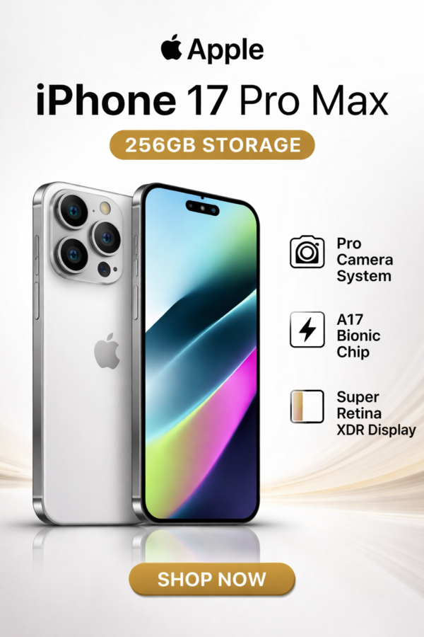 Apple iPhone 17 Pro Max 256GB Storage