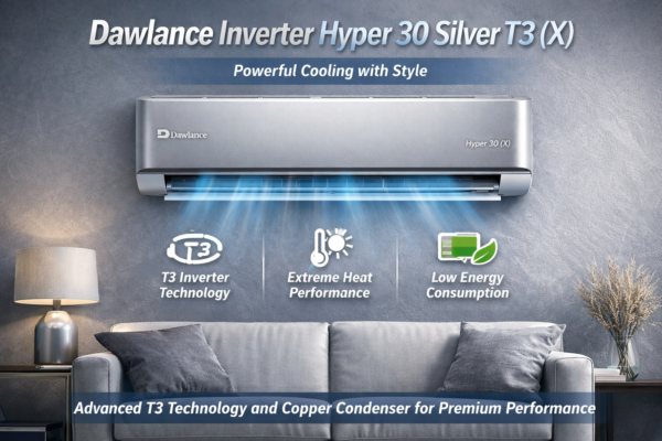 Dawlance Inverter Hyper 30 Silver T3 (X)