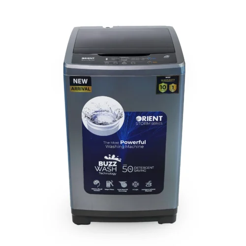 ORIENT FAWM Storm 1150 Metallic Grey 10 KG Fully Automatic Top Load Washing Machine